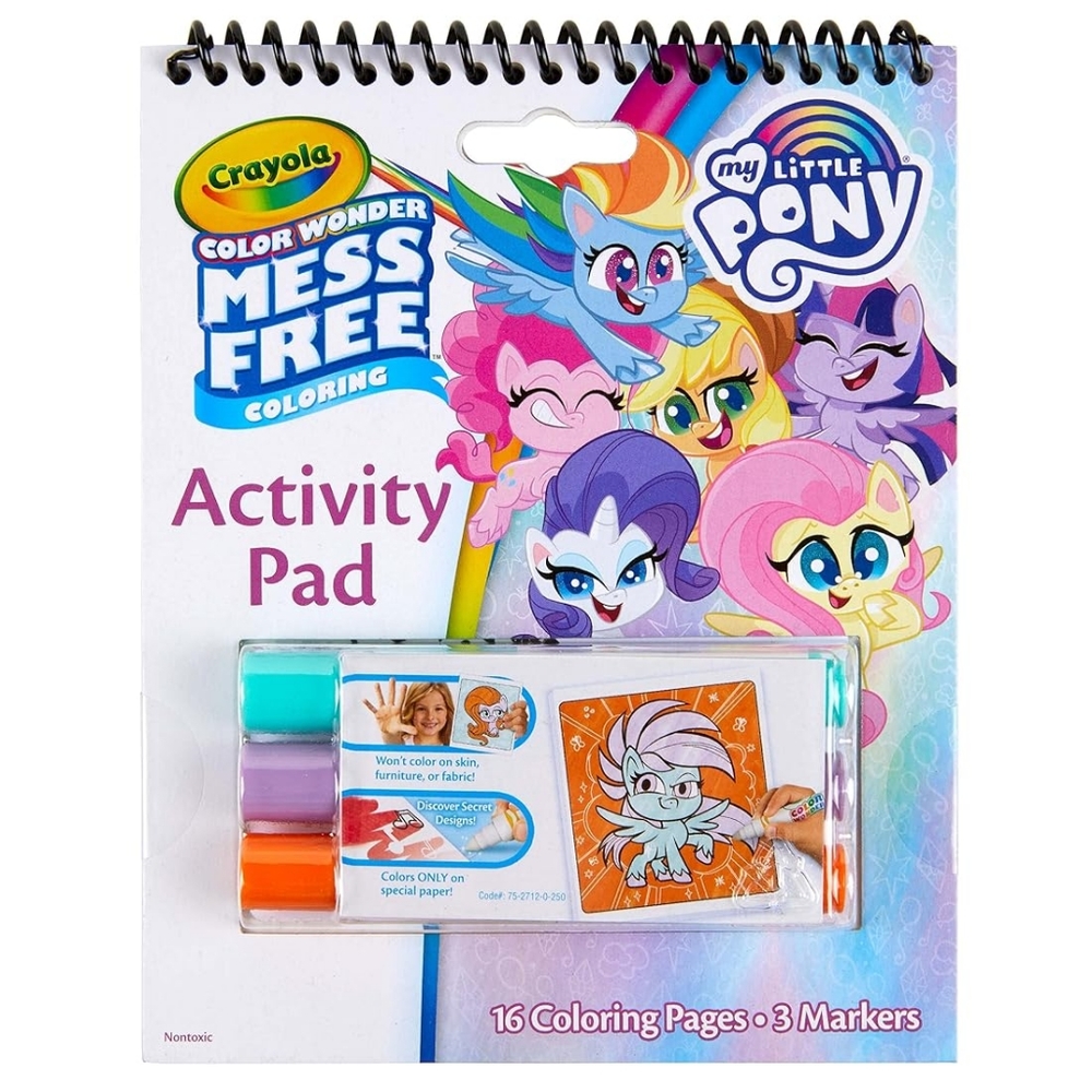 My Little Pony × Crayola Activity Pad NWT